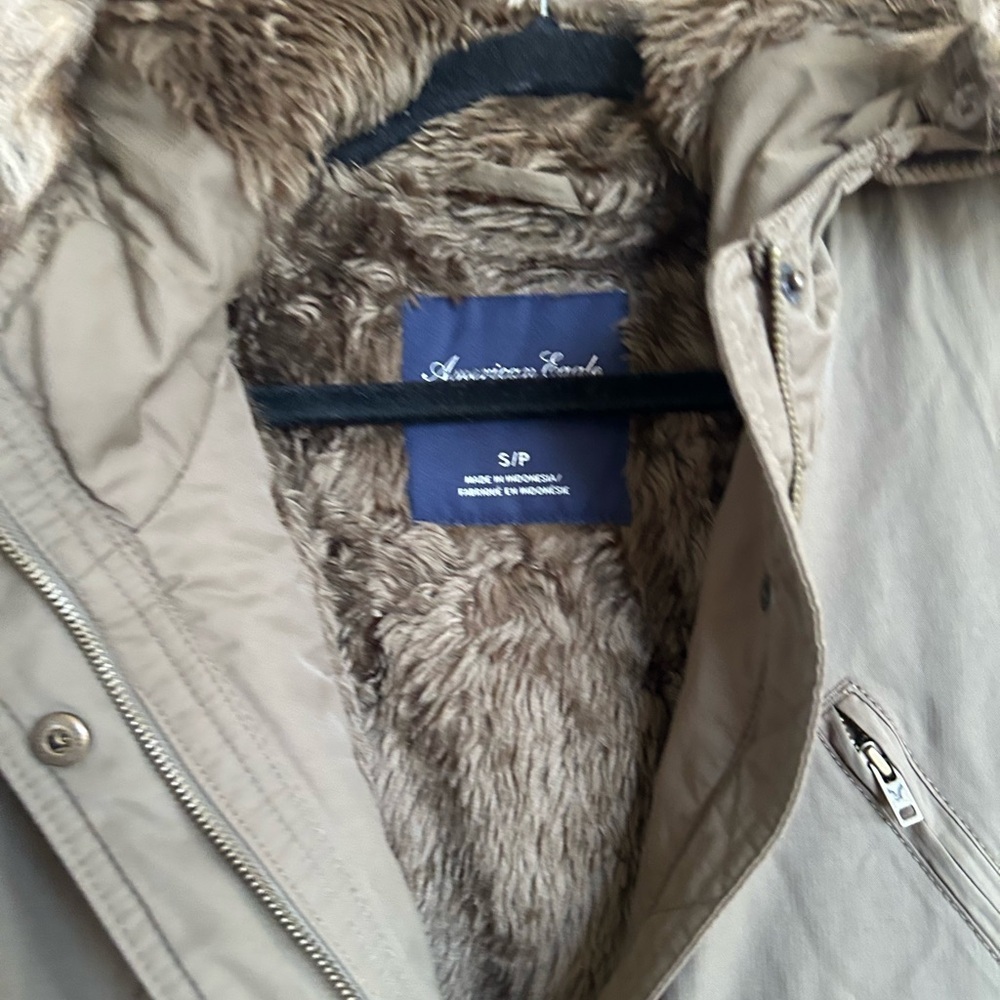American Eagle Jacket Sharpa Womens Military Styl… - image 3